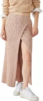 Юбка Free People Better Days Midi, цвет Myrrh Combo