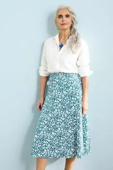 Юбка «Фруктовый сад» Seasalt Cornwall, синий