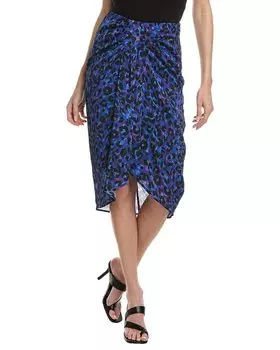 Юбка-футляр ba&sh, синий