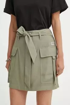 Юбка G-Star Raw, зеленый