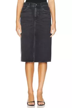 Юбка gaia Agolde, цвет paradox