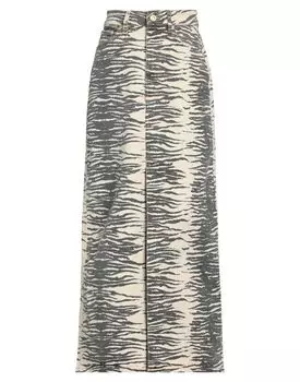 Юбка Ganni, бежевый