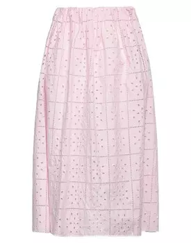 Юбка Ganni, светло-розовый