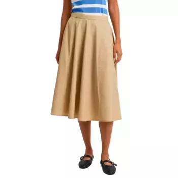 Юбка Gant 4400163 skirt, бежевый