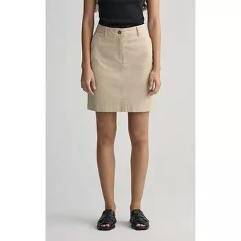 Юбка Gant Chino, бежевый