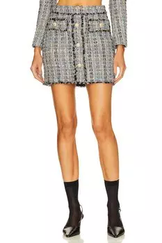 Юбка Generation Love Sandra Tweed, цвет Black Rainbow