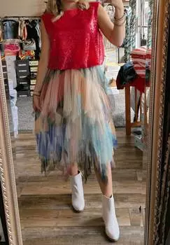 Юбка Geo в мульти Origami