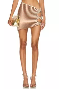 Юбка «гидра» Retrofete, коричневый