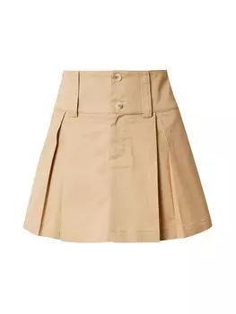 Юбка Gina Tricot Metsi, бежевый