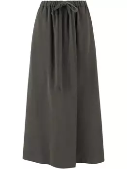 Юбка Giorgio Armani из смесового шелка, зеленый