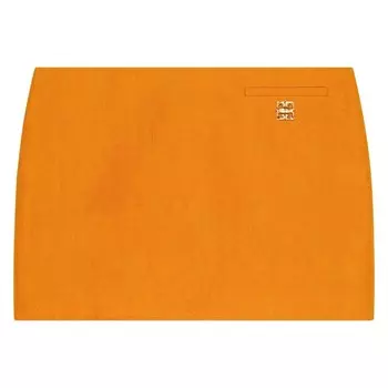 Юбка Givenchy Mini Skirt With 4G Liquid, цвет Dark Orange