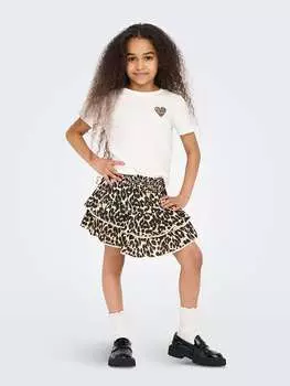 Юбка Glow KIDS ONLY, коричневый