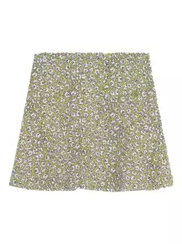 Юбка годе Maison Kitsun, желтый