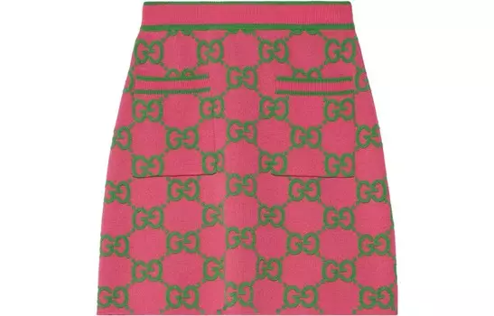 Юбка Gucci, фуксия