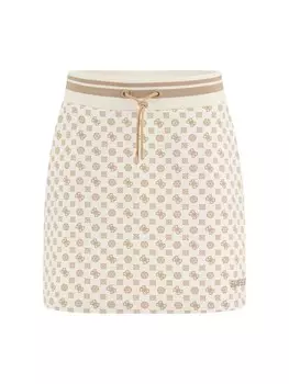 Юбка GUESS, цвет Beige/Camel