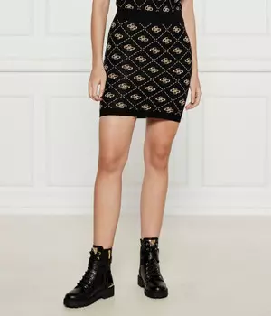 Юбка Guess Jeans Sarah с добавлением шерсти, черный