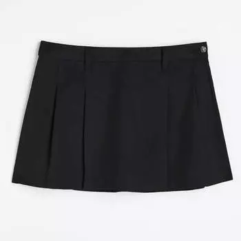 Юбка H&amp;M+ Pleated, черный