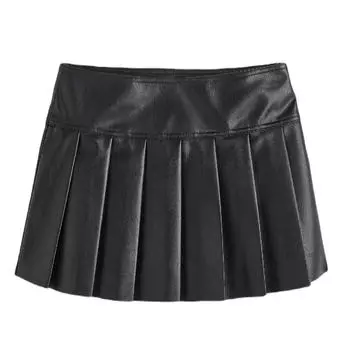 Юбка H&amp;M Pleated, черный