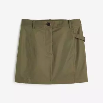 Юбка H&M Cargo Mini, хаки
