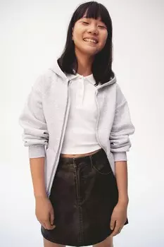 Юбка H&M, черный