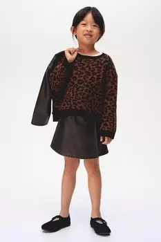 Юбка H&M, черный