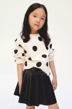 Юбка H&M, черный