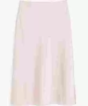 Юбка H&M Column, бледно-розовый