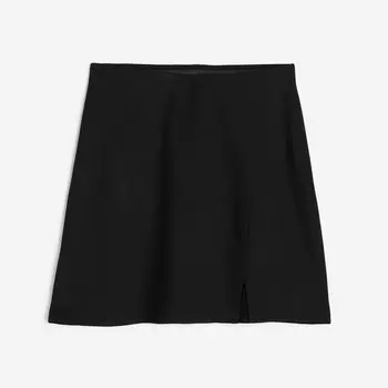 Юбка H&M Jersey Mini, черный