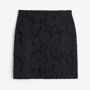 Юбка H&M Lace, черный