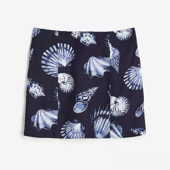 Юбка H&M Mini Shells, темно-синий