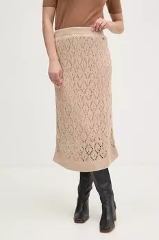 Юбка HAILEY SKIRT Pepe Jeans, бежевый