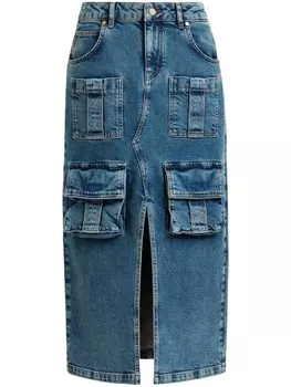 Юбка Harold Essentiel Antwerp, синий