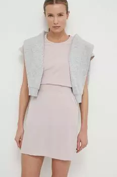 Юбка Helly Hansen, розовый