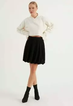 Юбка Herita, цвет mottled black