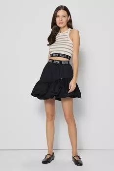 Юбка хлопковая Lilibet Bizuu, черный