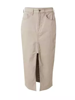 Юбка HOLLISTER Skirt, светло-коричневый