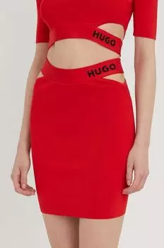 Юбка Hugo, красный