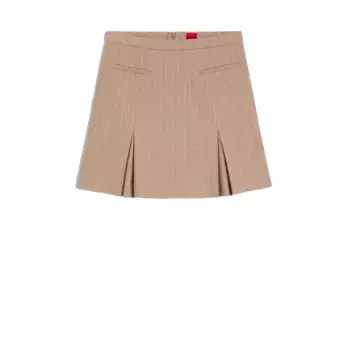 Юбка HUGO Ramola 10272052 01 skirt, бежевый