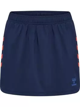 Юбка Hummel Athletic Skorts, цвет marine blue/Turquoise