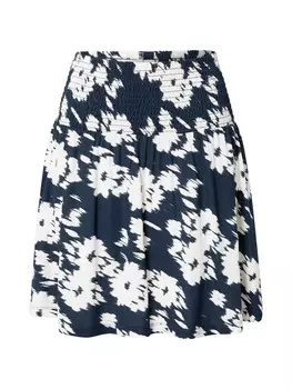 Юбка ICHI LISA, темно-синий