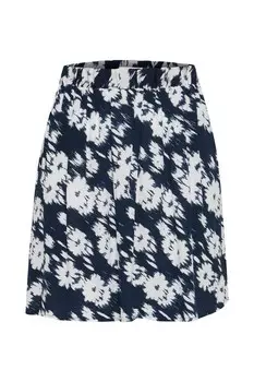 Юбка Ichi MARRAKECH AOP, темно-синий