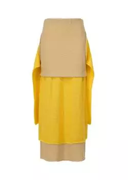 Юбка interplay Issey Miyake, желтый