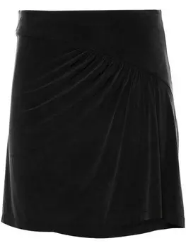 Юбка IRO Karlina с драпировкой, черный