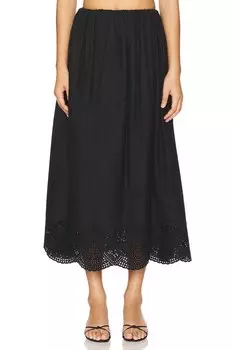 Юбка из берилла Posse, черный