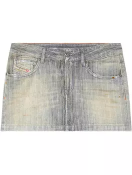 Юбка из денима Diesel De-Ron, синий