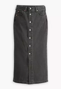Юбка из денима Levi's®, цвет Mottled Black