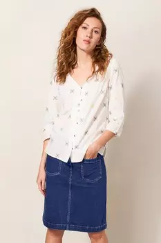 Юбка из денима «Мелоди» White Stuff, синий