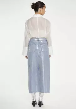 Юбка из денима MIDI Glamorous, синий