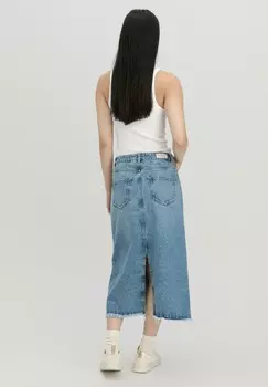 Юбка из денима MIDI REGULAR hessnatur, синий