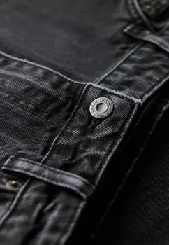 Юбка из денима MIDI Superdry, черный